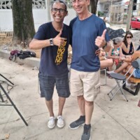 Nosso diretor de Caixa - Ronaldo Magdaleni - Ensaio dabateria da Oficina de Percussão do Bloco do Moreno Nosso diretor de Caixa - Ronaldo Magdaleni - Ensaio dabateria da Oficina de Percussão do Bloco do Moreno